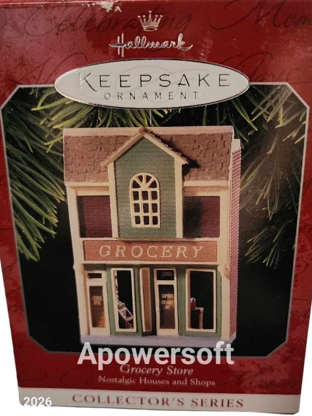 1998 Hallmark Keepsake Ornament -  Grocery Store